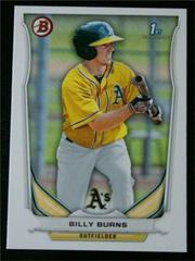 Billy Burns #BP19 Baseball Cards 2014 Bowman Prospects Prices