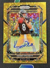 Kenny Pickett [Autograph Gold] #301 Football Cards 2022 Panini Prizm No Huddle Prices