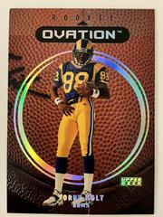 Torry Holt [Standing Ovation] Football Cards 1999 Upper Deck Ovation Prices