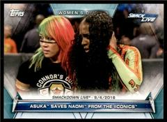 Asuka Saves Naomi From The IIconics Wrestling Cards 2019 Topps WWE Women's Division Prices