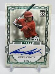 Casey Schmitt [Emerald Spectrum] #BA-CS1 Baseball Cards 2020 Leaf Ultimate Autographs Prices