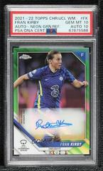 Fran Kirby [Neon Green Refractor] Soccer Cards 2021 Topps Chrome UEFA Women’s Champions League Autographs Prices