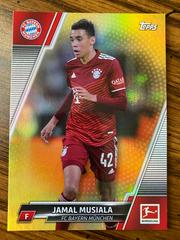 Jamal Musiala [Gold Foil] Soccer Cards 2021 Topps Bundesliga Prices