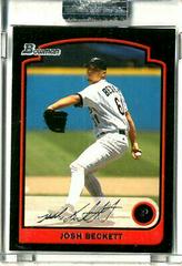 Josh Beckett #140 Baseball Cards 2003 Bowman Prices
