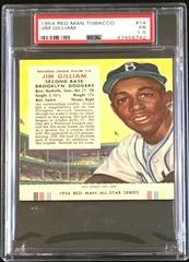 Jim Gilliam #14 Baseball Cards 1954 Red Man Tobacco Prices