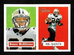 Deuce McAllister #47 Football Cards 2002 Topps Heritage Prices