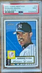 Mariano Rivera [Black Back] #39 Baseball Cards 2001 Topps Heritage Prices