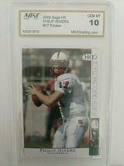 Philip Rivers #17 Football Cards 2004 Sage Hit Prices