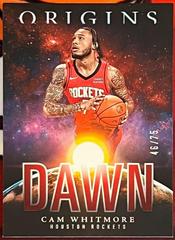 Cam Whitmore [Red] #16 Basketball Cards 2023 Panini Origins Dawn Prices