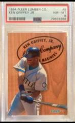 Ken Griffey Jr #5 Baseball Cards 1994 Fleer Lumber Co Prices