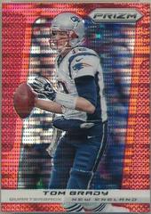 Tom Brady [Red Pulsar Prizm] #64 Football Cards 2013 Panini Prizm Prices