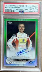 Enzo Fittipaldi [Green] #CAC-EF Racing Cards 2022 Topps Chrome Formula 1 Autographs Prices