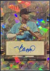 Yiddi Cappe [Cracked Ice] #YES-YC Baseball Cards 2022 Panini Select Youth Explosion Signatures Prices
