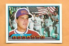 Ed Sprague #40 Baseball Cards 1989 Topps Big Prices