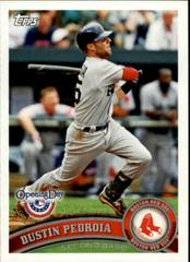 Dustin Pedroia Baseball Cards 2011 Topps Opening Day Prices