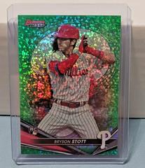 Bryson Stott [Green] #2 Baseball Cards 2022 Bowman's Best Prices