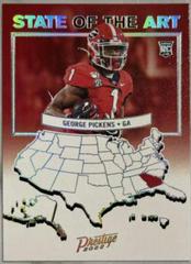 George Pickens Football Cards 2022 Panini Prestige State of the Art Prices