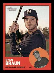 Ryan Braun [Target Red Border] Baseball Cards 2012 Topps Heritage Prices