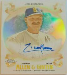 Randy Johnson #AGA-RJ Baseball Cards 2021 Topps Allen & Ginter Chrome Autographs Prices