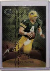Brett Favre [Gold Refractor w/ Coating] Football Cards 1999 Topps Finest Team Prices
