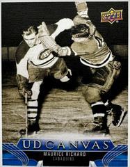 Maurice Richard #C242 Hockey Cards 2023 Upper Deck UD Canvas Prices