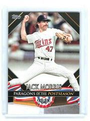 Jack Morris [Black] #PP-25 Baseball Cards 2022 Topps Update Paragons of the Postseason Prices