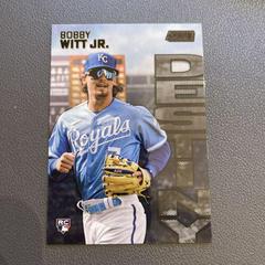 Bobby Witt Jr. [Black] #3B Baseball Cards 2022 Stadium Club Dynasty and Destiny Prices