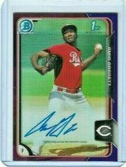 Amir Garrett [Purple Refractor] Baseball Cards 2015 Bowman Chrome Autograph Prospect Prices