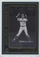 Carlton Fisk #661 Baseball Cards 2001 Topps Chrome Prices
