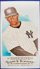 Alex Rodriguez [Mini Bazooka Back] Baseball Cards 2009 Topps Allen & Ginter Prices