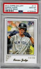 Aaron Judge [Private Issue] #117 Baseball Cards 2017 Topps Gallery Prices
