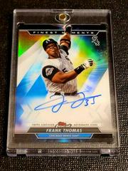 Frank Thomas Baseball Cards 2020 Topps Finest Moments Autographs Prices