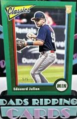 Edouard Julien [Green] #29 Baseball Cards 2023 Panini Chronicles Classics Prices