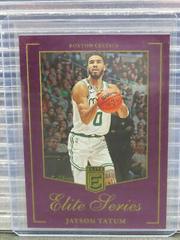 Jayson Tatum [Purple] #16 Basketball Cards 2023 Donruss Elite Series Prices