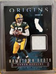 Aaron Rodgers [Turquoise] Football Cards 2022 Panini Origins Hometown Roots Prices