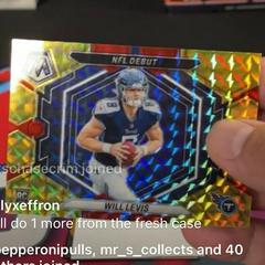 Will Levis [Choice Fusion Red Yellow] #ND-4 Football Cards 2023 Panini Mosaic NFL Debut Prices
