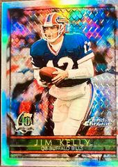 Jim Kelly [Refractor] #32 Football Cards 1996 Topps Chrome Prices