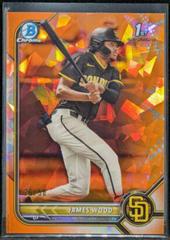 James Wood [Orange Sapphire] #BCP-108 Baseball Cards 2022 Bowman Chrome Prospects Prices