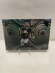 Bijan Robinson [Green Electric Etch] #6 Football Cards 2023 Panini Obsidian Tunnel Vision Prices