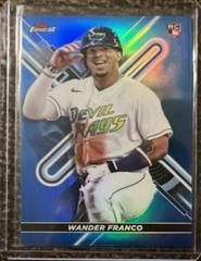Wander Franco [Blue] #2 Baseball Cards 2022 Topps Finest Prices