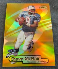 Steve McNair [24 Karat Gold] Football Cards 1998 Fleer Brilliants Prices