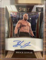 Brock Lesnar Wrestling Cards 2022 Panini Select WWE Signature Selections Prices
