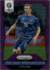 Jon Dadi Bodvarsson [Purple Prizm] #115 Soccer Cards 2016 Panini Prizm UEFA Prices