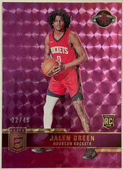 Jalen Green [Purple] #247 Basketball Cards 2021 Panini Donruss Elite Prices
