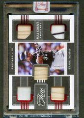 Frank Thomas [Red] Baseball Cards 2022 Panini Three and Two Full Count Swatches Prices