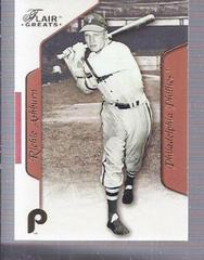 Richie Ashburn #13 Baseball Cards 2003 Flair Greats Prices