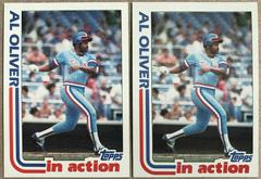 Al Oliver [In Action] #591 Baseball Cards 1982 Topps Prices
