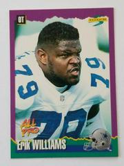 Erik Williams. Football Cards 1994 Panini Score Prices
