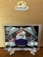 Gabriel Hughes Baseball Cards 2022 Panini Elite Extra Edition First Round Materials Prices
