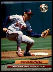 Dick Schofield #30 Baseball Cards 1992 Ultra Prices